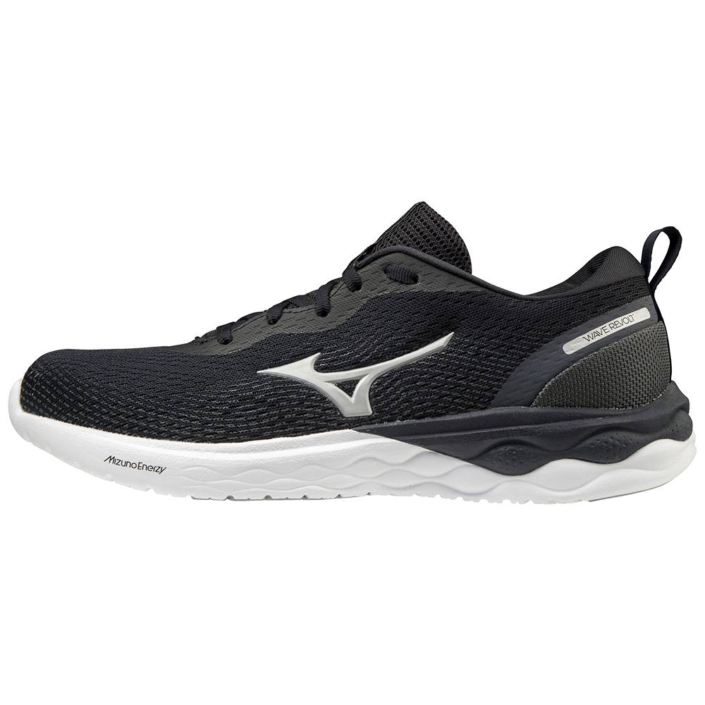 Womens Mizuno Wave Revolt Training Shoes Black/White Philippines (JICEVM149)